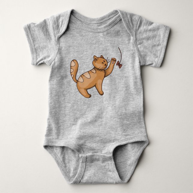 Body Chaton mignon joueur (Devant)