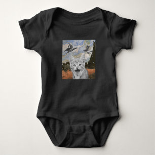 Body Chatons follement amusants Illustration surréalist