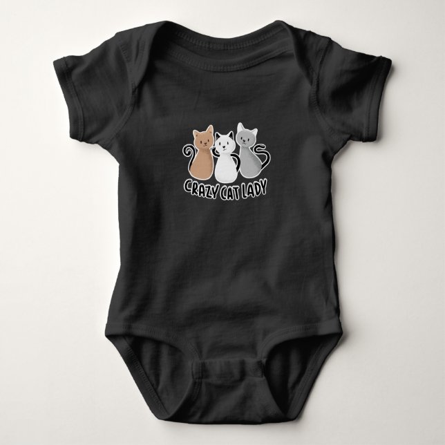 Body Chats Femelles Mignons Disant Design (Devant)