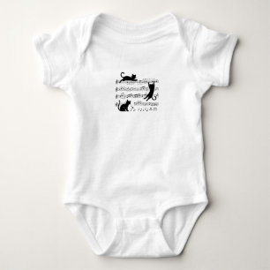 Body Chats musicaux fantaisistes sur bébé en partition