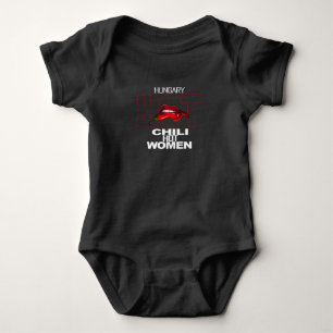Body Chaud Chili Pepper Design de Noël, Unisex