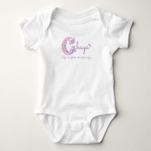 Body Chaya Girls nom signification lettre C monogramme