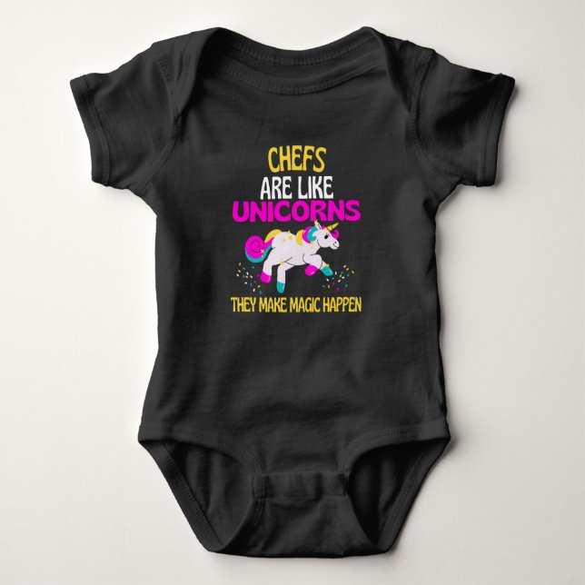 Body Chef Unicorn, Magique Unicorn Chefs cuisiniers (Devant)