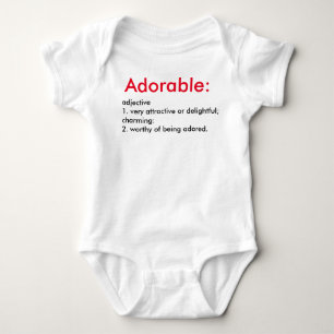 Body Chemise à rampe pour bébé à définition adorable