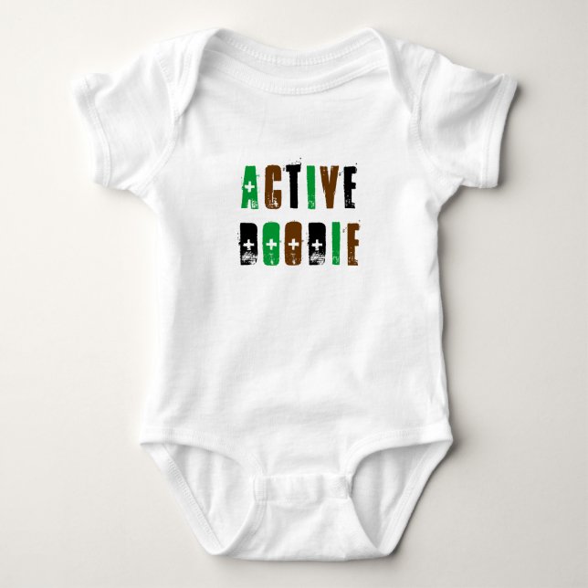 Body Chemise active de bébé de Doodie (Devant)