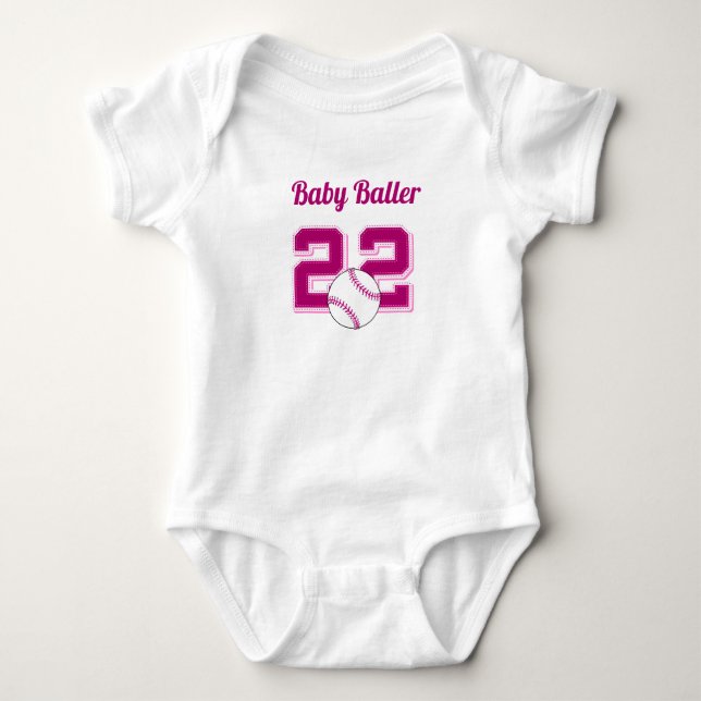 Body Chemise Baller pour bébé (Devant)