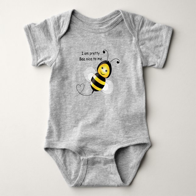 Body Chemise bébé Happy Bee (Devant)