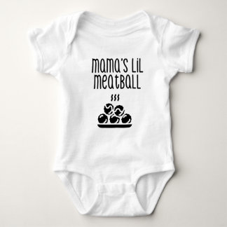 Body Chemise bébé Lil Meatball de maman et Bodysuit