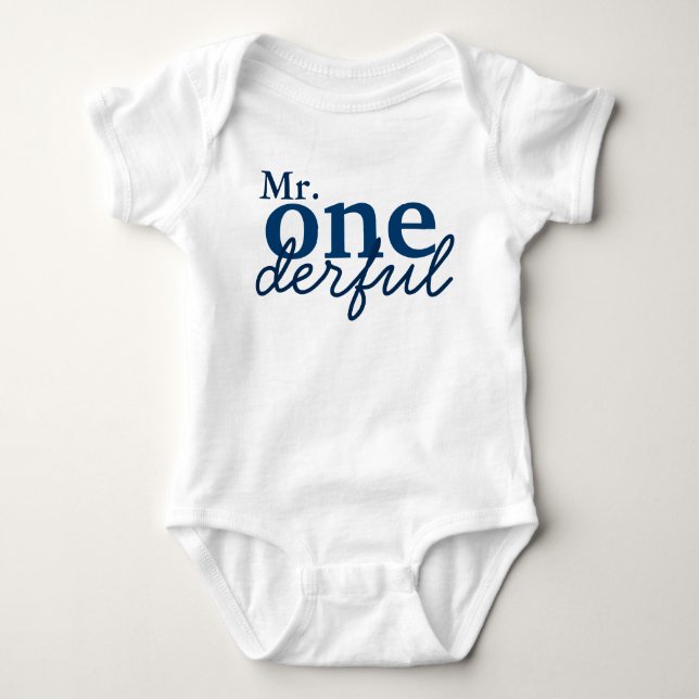 Body Chemise bébé Monsieur Incroyable (Devant)