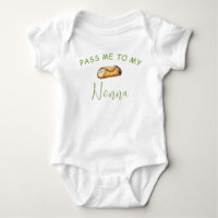 Chemise bébé Nonna italienne