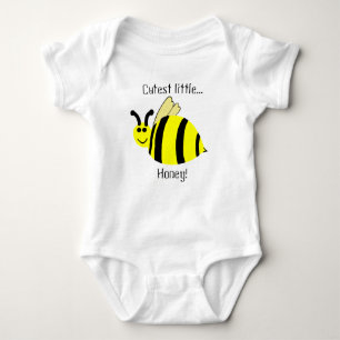 Body Chemise bébé petit miel jaune bosse bee miel