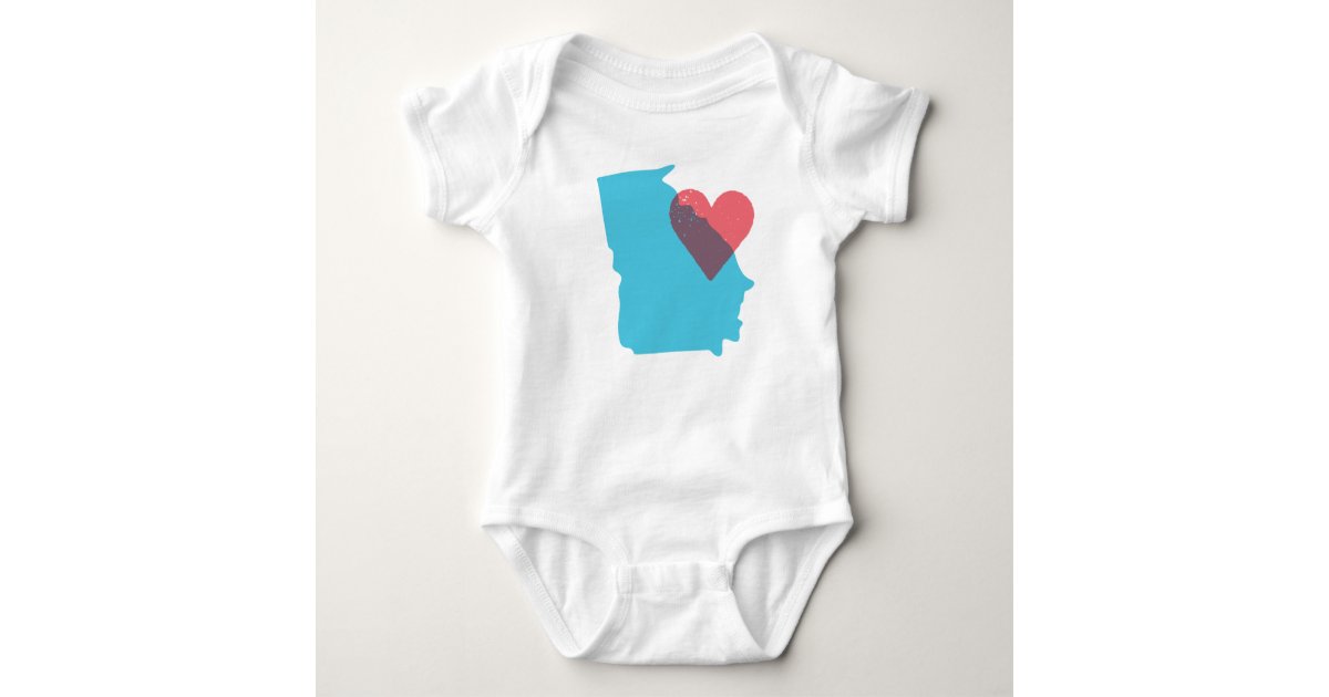 Body Chemise De Bebe D Amour D Etat De La Georgie Zazzle Fr Body Chemise De Bebe D Amour D Etat De La Georgie Zazzle Fr