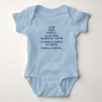 Chemise de déclaration de statistiques de naissanc