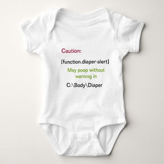 Body Chemise De Dunette Du Bebe Du Programmeur Zazzle Fr