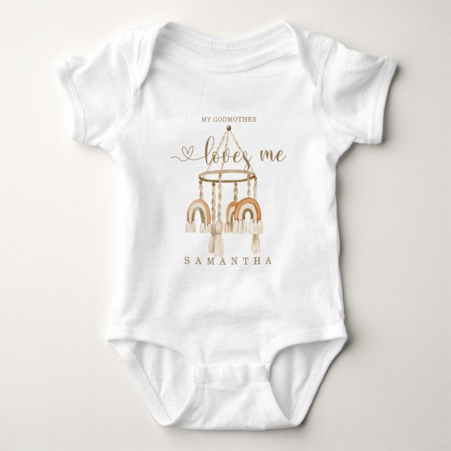 Body Chemise de Marraine et de Fils de Dieu (Devant)