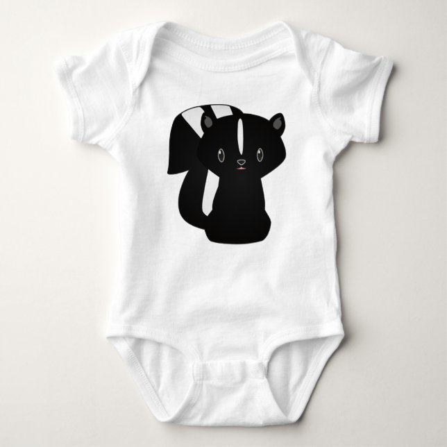 Body Chemise de mouffette de bébé (Devant)
