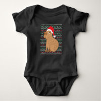 Chemise de Noël de Capybara Ugly