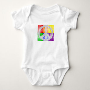 Body Chemise de paix d'arc-en-ciel - choisissez le