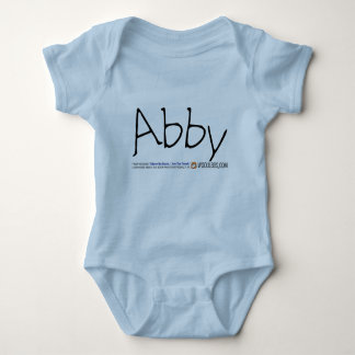 Body Chemise de rupture de bébé d'Abby