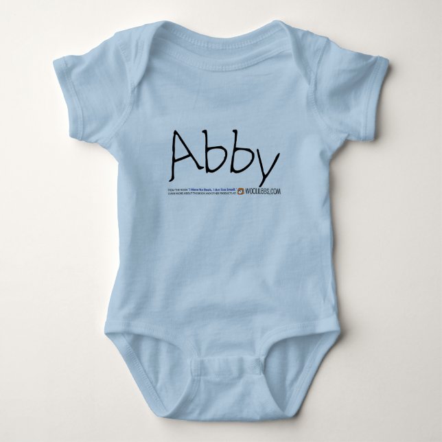 Body Chemise de rupture de bébé d'Abby (Devant)