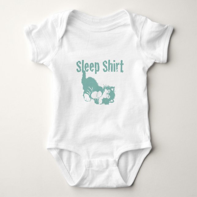 Body Chemise de sommeil en vert (Devant)