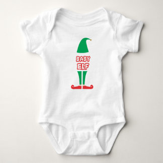 BODY CHEMISE DE VACANCES DE BÉBÉ ELF CHRISTMAS
