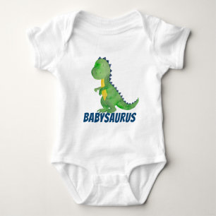 Body Chemise Dinosaur Babysaurus - Chemise Cute Trex
