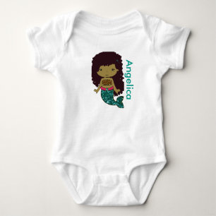 Body Chemise personnalisée Sirène Baby one Piece
