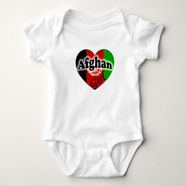 Body Chemise T fille afghane (Devant)