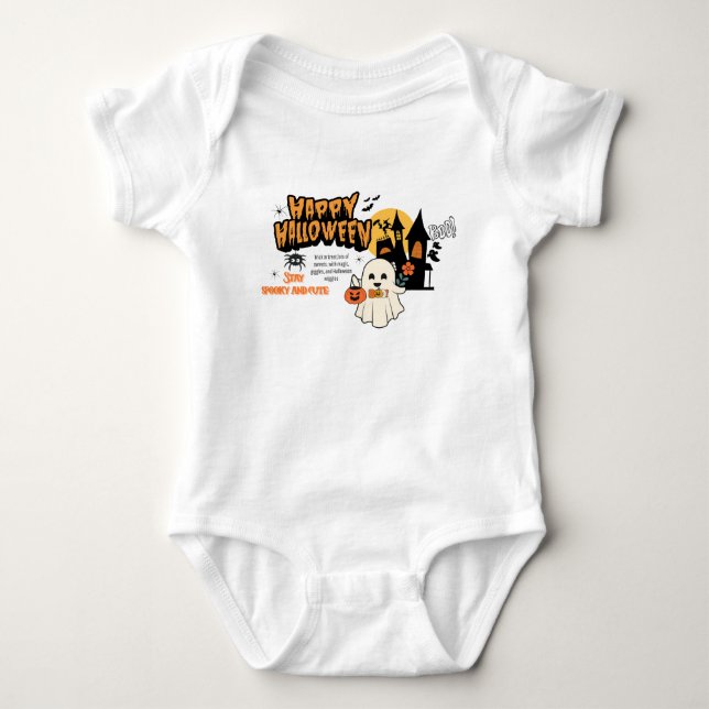 Body Chemises adorables d'Halloween pour enfants – Dess (Devant)