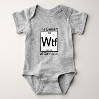 Body Chemises bébé WTF d'élément