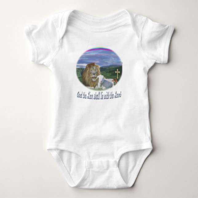 Body chemises chrétiennes pour enfants (Devant)