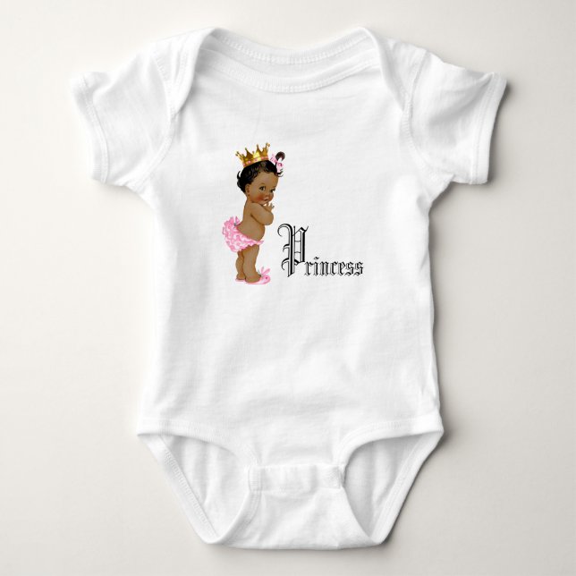 Body Chemises de bébé princesse fille (Devant)