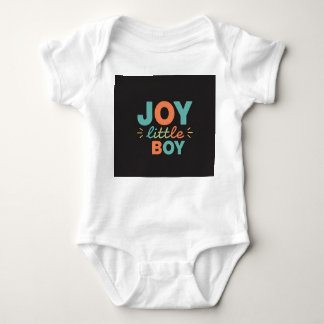 Body chemises de joie pour petit garçon
