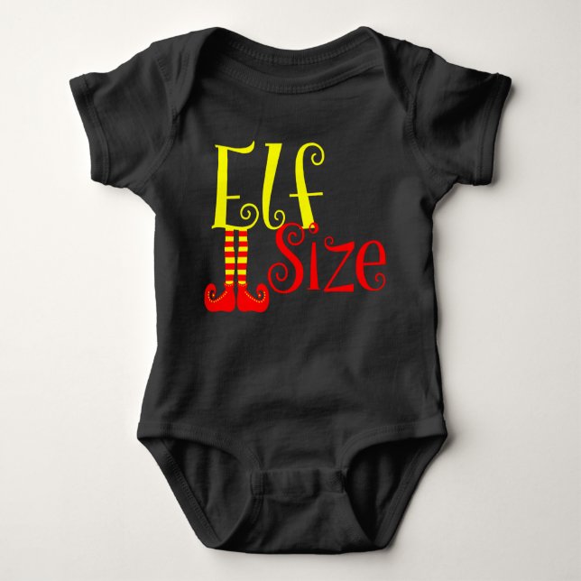 Body Chemises de Noël Elf Size (Devant)