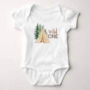Body Chemises de premier anniversaire de bébé Wild One