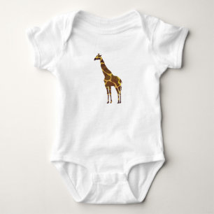 Body Chemises en silhouette Brown et jaune