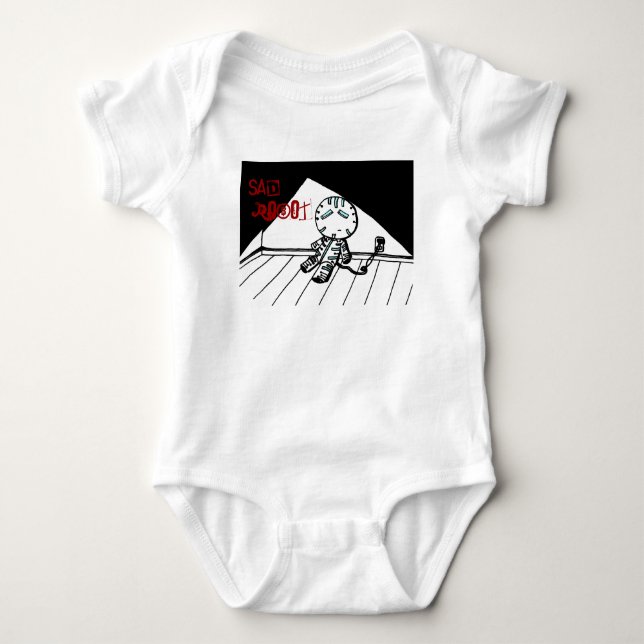 Body Chemises robots tristes (Devant)