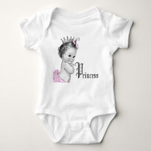 Body Chemises roses adorables de princesse bébé