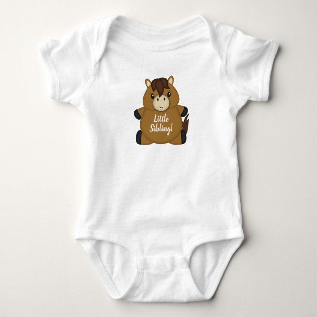 Body Cheval Baby shower vert (Devant)