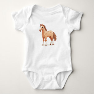 Body Cheval Bébé mignon, Cheval doux, Animal de ferme