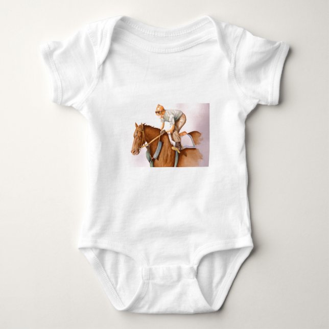 Body Cheval de course et Jockey (Devant)