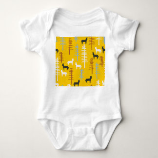 Body Chevaux Tribaux : Forêt Rétro Sans Mer