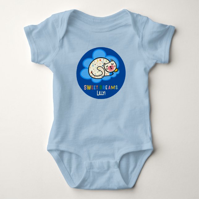 Body Cheville de couchage doux avec points arc-en-ciel  (Devant)