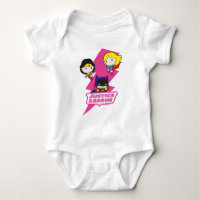 Chibi Justice League Éclair rose