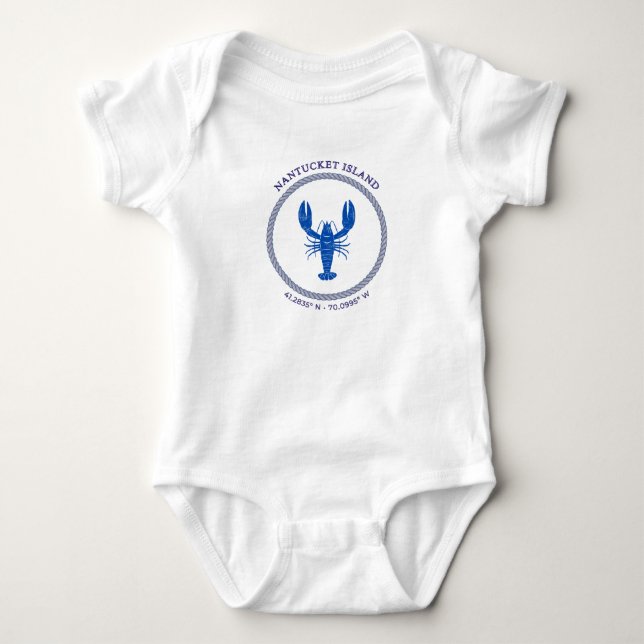 Body "chic côtier" "style nantucket" "homard bleu" "n (Devant)