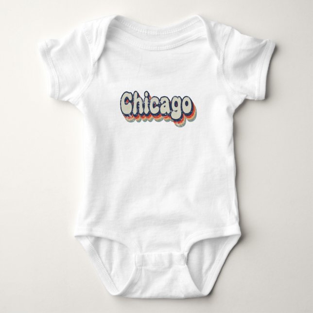 Body Chicago Illinois Chrome City Classic Art (Devant)