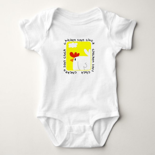 Body Chicken dit Cluck Farm Bodysuit (Devant)