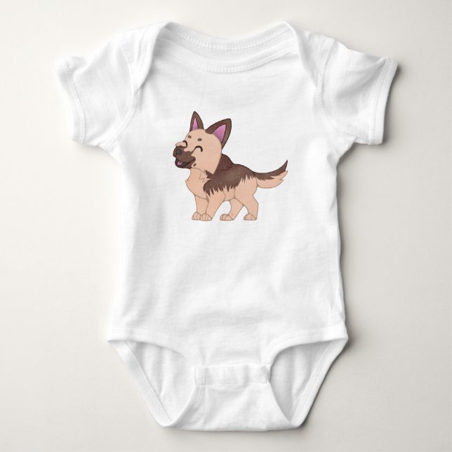Body Chien berger allemand de Kawaii (Devant)