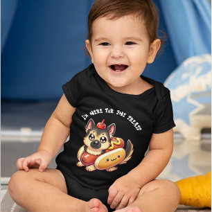 Body Chien berger en costume de chien chaud, drôle d'Ha